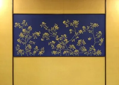 Paintings in the private dining rooms for Soup Restaurant at Jurong Point