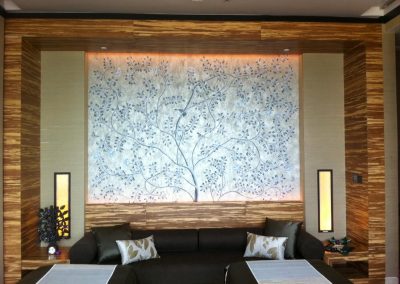 A project with Banyan Tree for their Spa at MBS