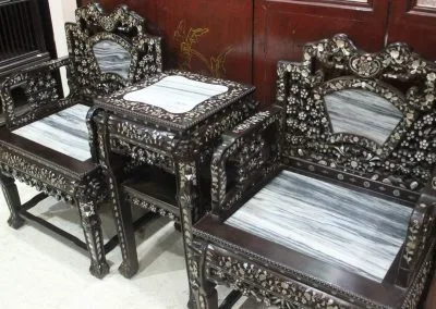 marble chair