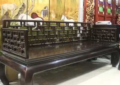 long bench at chinese furniture store