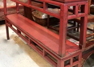 vintage furniture long benches