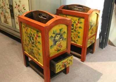 1-13AB Tibetan style hand-painted Magazine holders