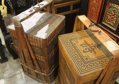 4114 Bamboo Tiered baskets from Wenzhou