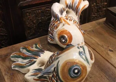 N-1155F ceramic Fish water spout