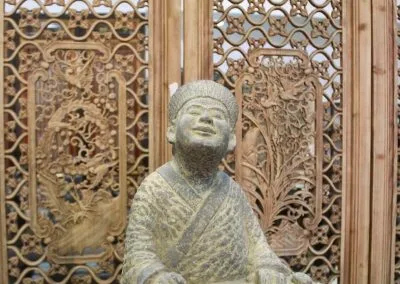 N-1981 Stone zither player