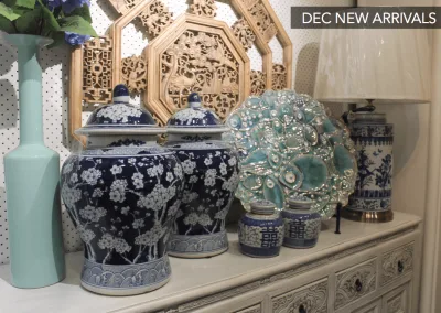 Blue & white porcelain jars