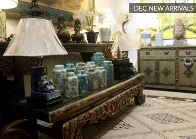 Antique carved bench from Fujian China