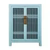 Wooden spindle cabinet with double doors - Thumbnail Image 27