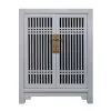 Wooden spindle cabinet with double doors - Thumbnail Image 21