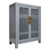 Wooden spindle cabinet with double doors - Thumbnail Image 13