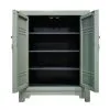 Wooden spindle cabinet with double doors - Thumbnail Image 11