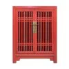 Wooden spindle cabinet with double doors - Thumbnail Image 9