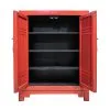 Wooden spindle cabinet with double doors - Thumbnail Image 8