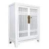 Wooden spindle cabinet with double doors - Thumbnail Image 4