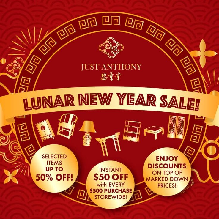 Just Anthony Antique Furniture Store in Singapore