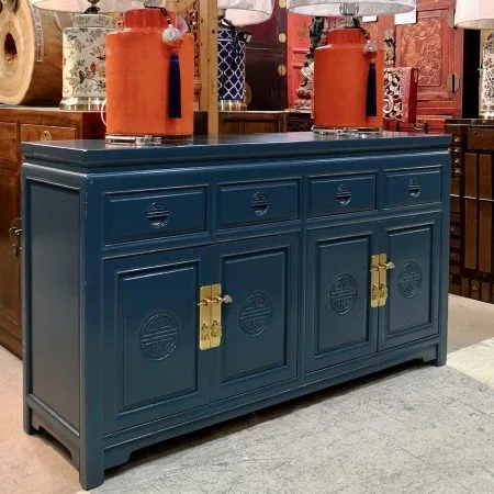 Longevity Sideboard in Midnight Blue