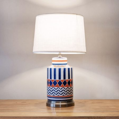 Xh 351 Round Ceramic Table Lamp With, Ceramic Table Lamps India