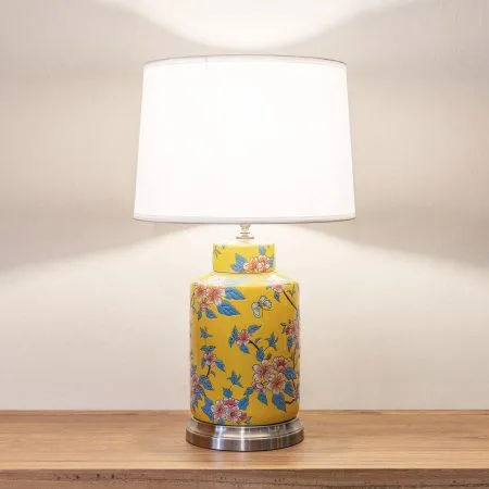 Ceramic oriental table lamp