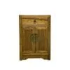 Elm chinese bedside cabinet