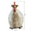 Ceramic chicken figurine