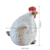Ceramic chicken figurine