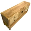 N-1848 raw finish top Chinese furniture small low console