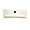 N-1848 white small low console Chinese furniture small low console