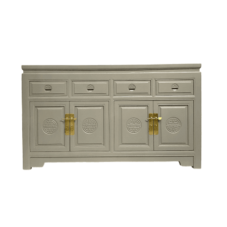 Chinese furniture cool grey sideboard
