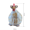 Ceramic chicken figurine