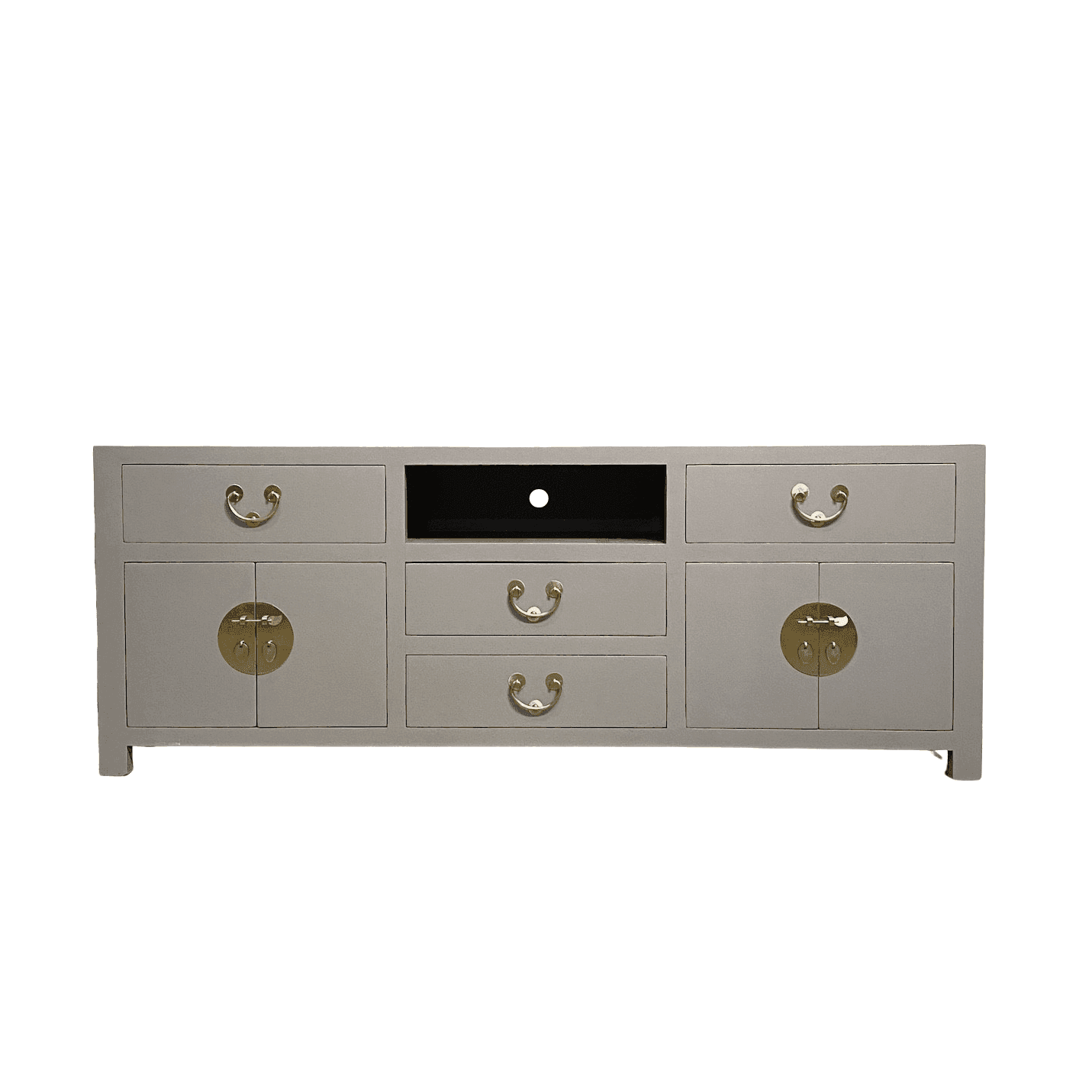 Chinese furniture cool grey TV console