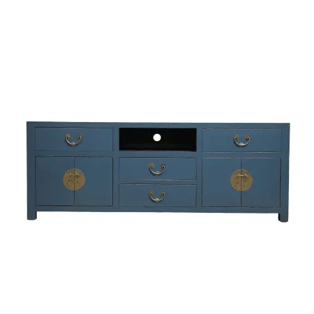 Wooden TV Console with 1 Open Shelf - Just Anthony