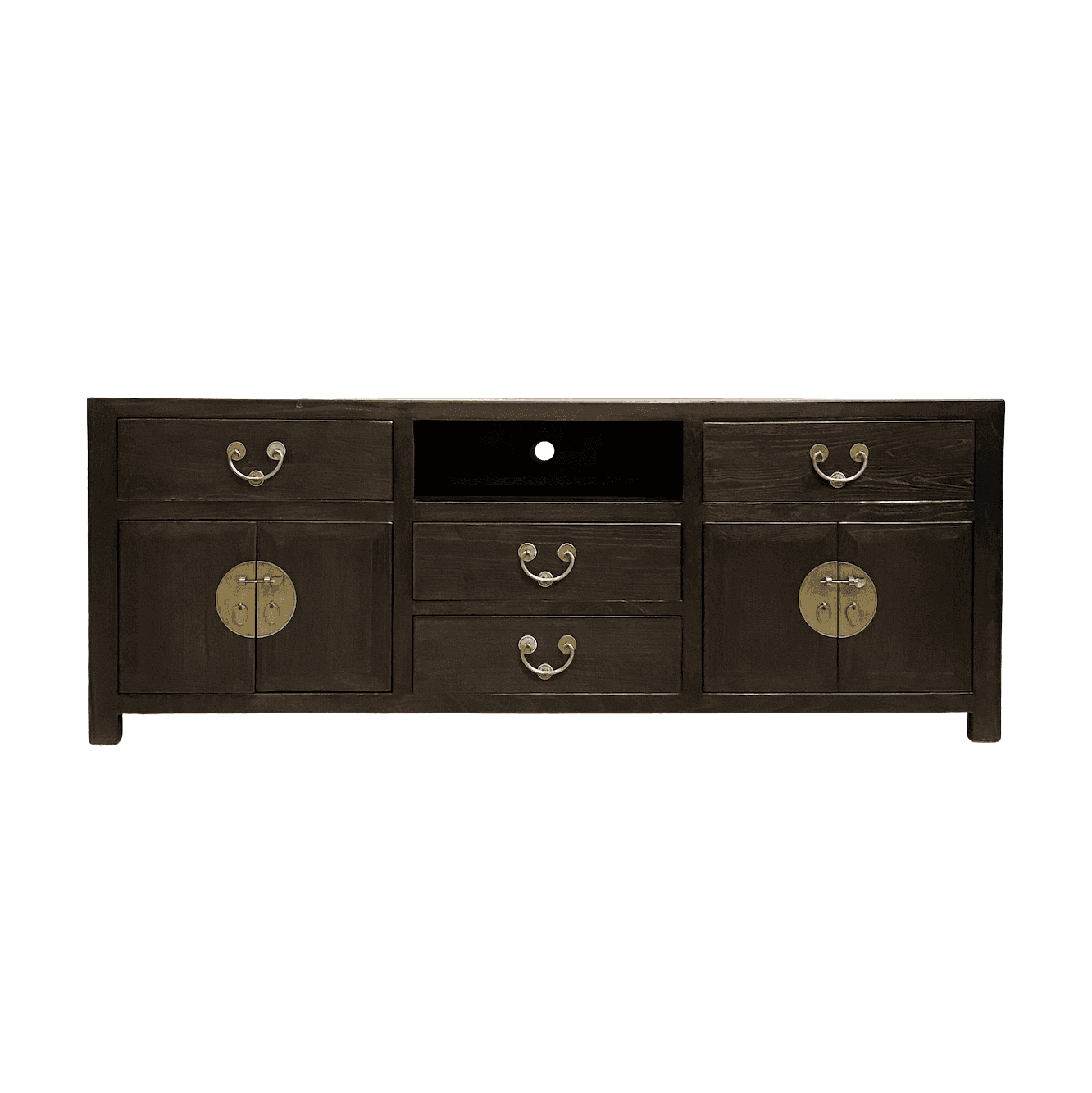 Chinese furniture dark brown TV console