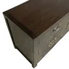 Chinese furniture dark brown TV console