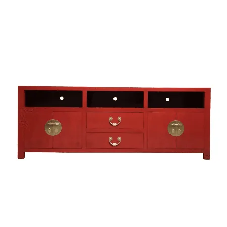 Chinese furniture red TV console