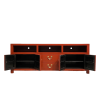 Chinese furniture red TV console