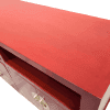 Chinese furniture red TV console table top