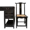 Chinese furniture black writing desk