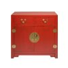 Chinese furniture red cabinet