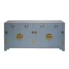 Modern Chinese sideboard in storm grey