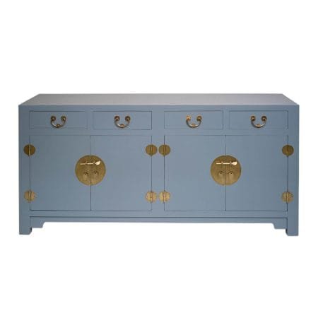 Modern Chinese sideboard in storm grey