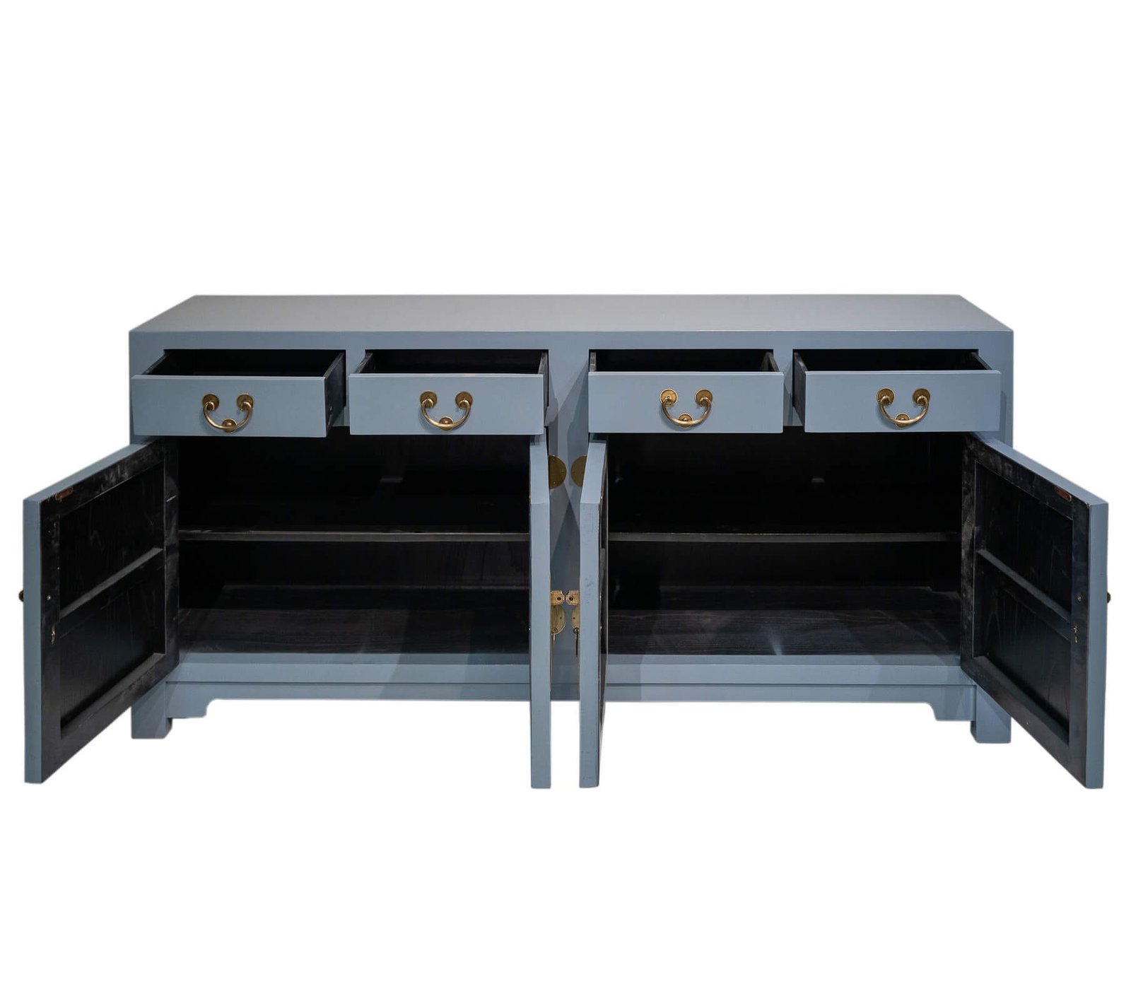 Modern Chinese sideboard in storm grey