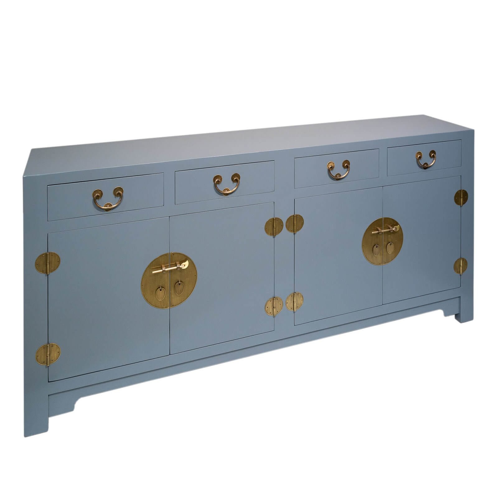 Modern Chinese sideboard in storm grey