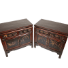 Chinese antique furniture bedside cabinet