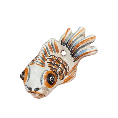 Ceramic fish gutter spout