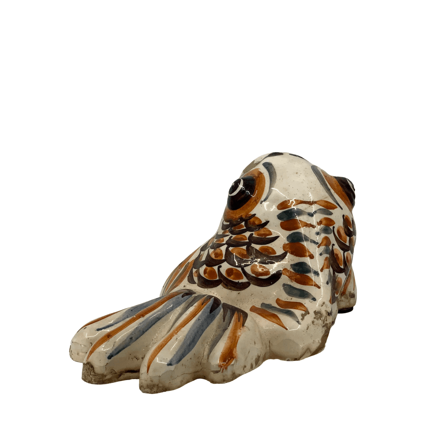 Ceramic fish gutter spout