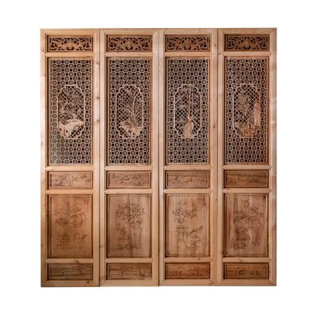 A set of tall carved screens - FLASH SALE