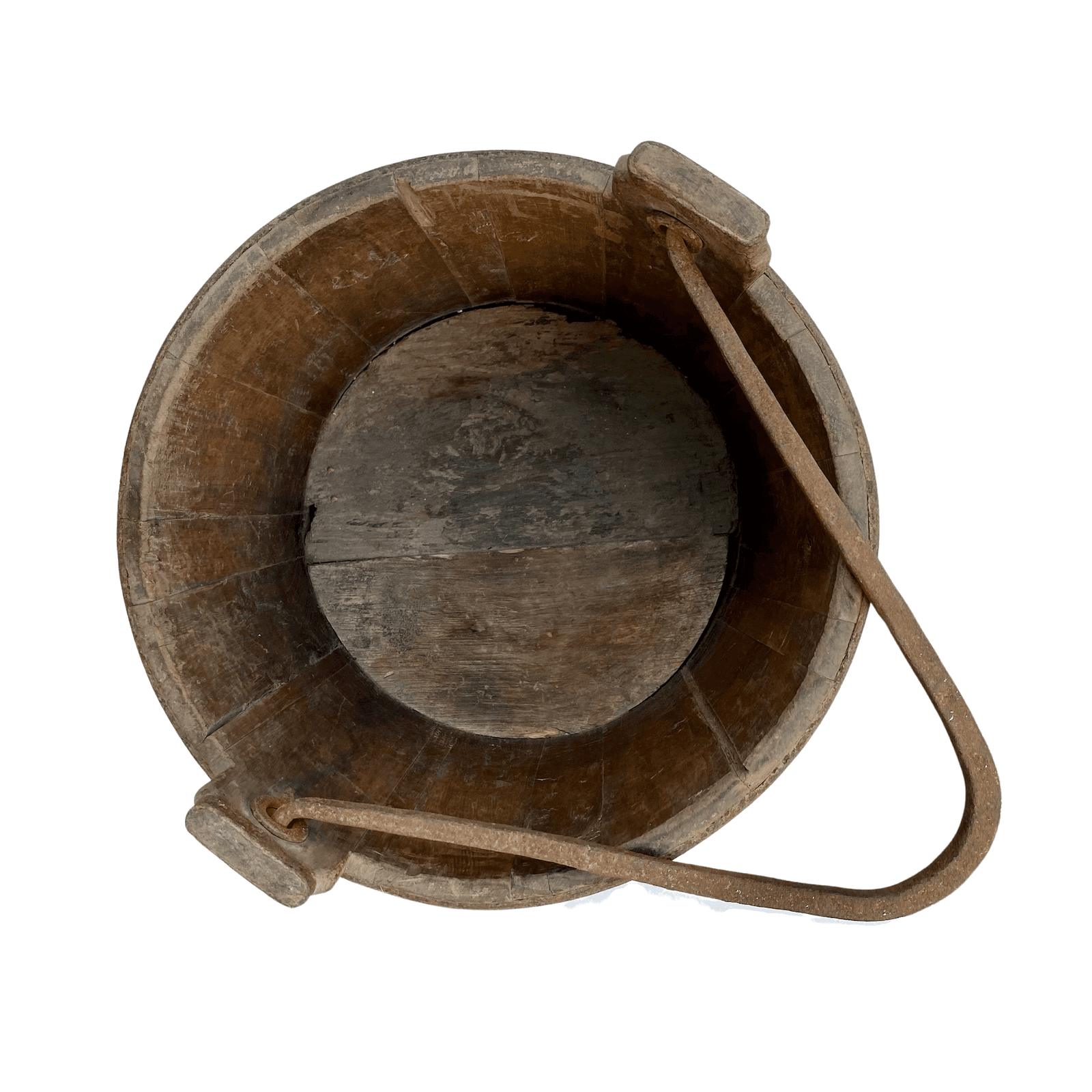 Antique Wooden Bucket 1 Just Anthony