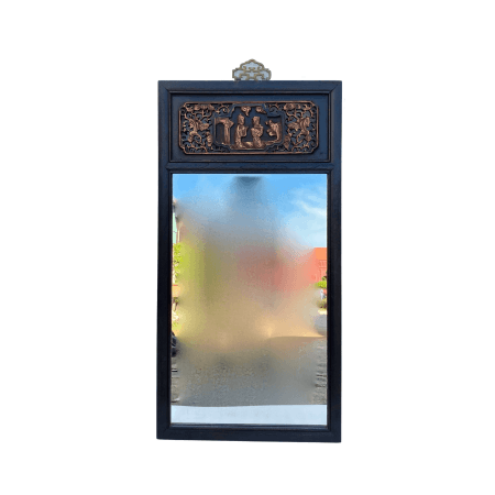 Chinese carved mirror frame