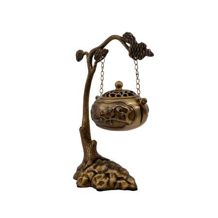 Brass incense burner