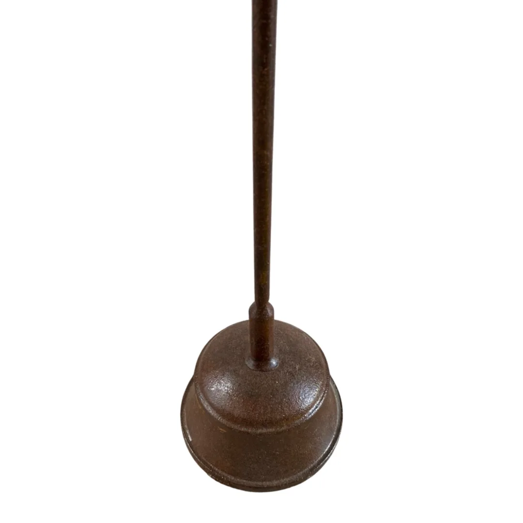 cast iron oil lamp holder